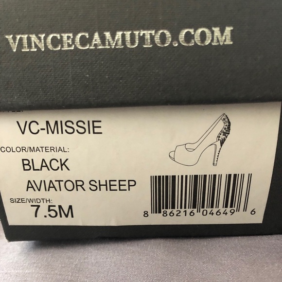Vince Camuto Aviator Sheep - Black - Picture 2 of 3